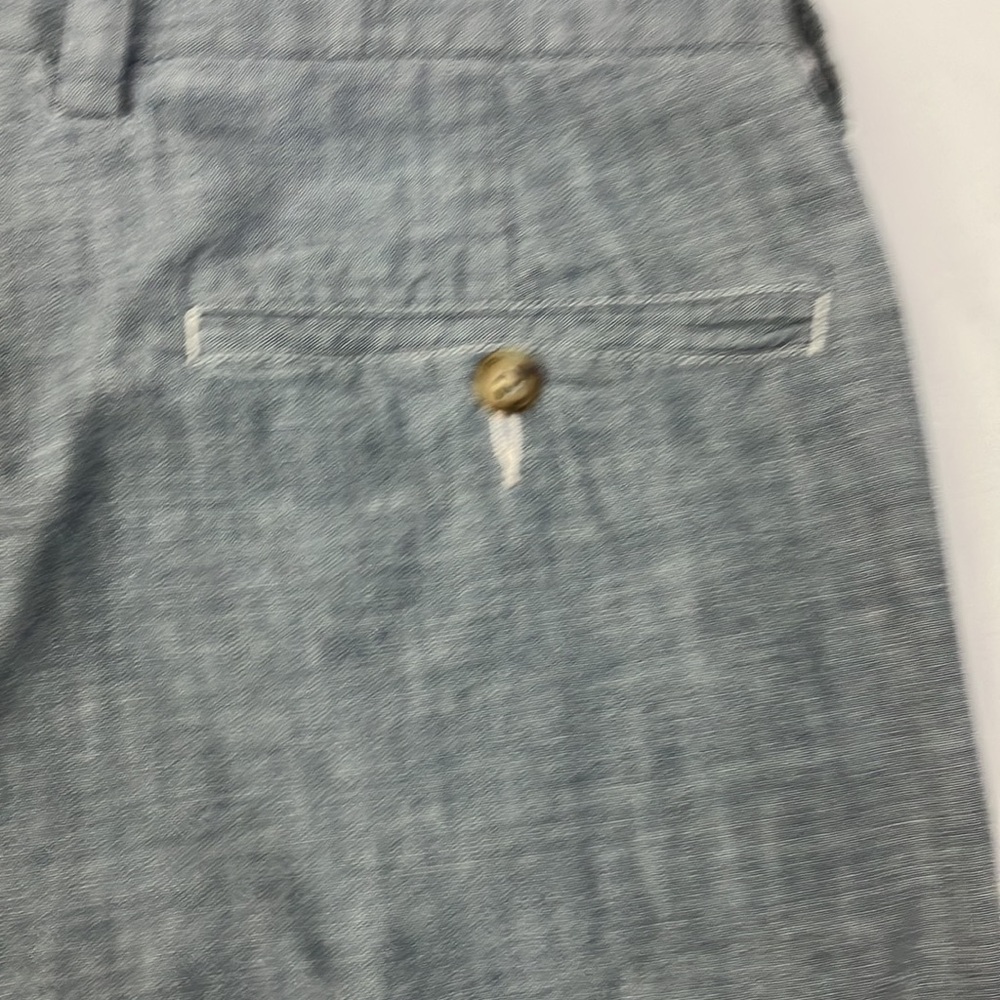 J.Crew Chambray blue Club Shorts mens 32 W - Picture 8 of 8